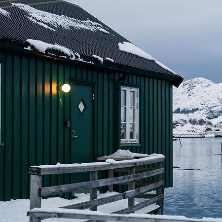 Kraemmervika Rorbuer - Rustic Cabins In Lofoten บอลสตาด ภายนอก รูปภาพ