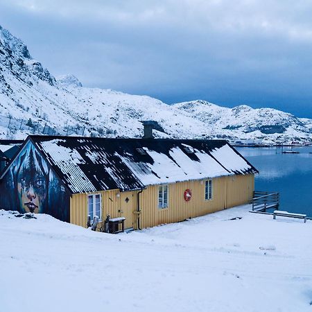 Kraemmervika Rorbuer - Rustic Cabins In Lofoten บอลสตาด ภายนอก รูปภาพ