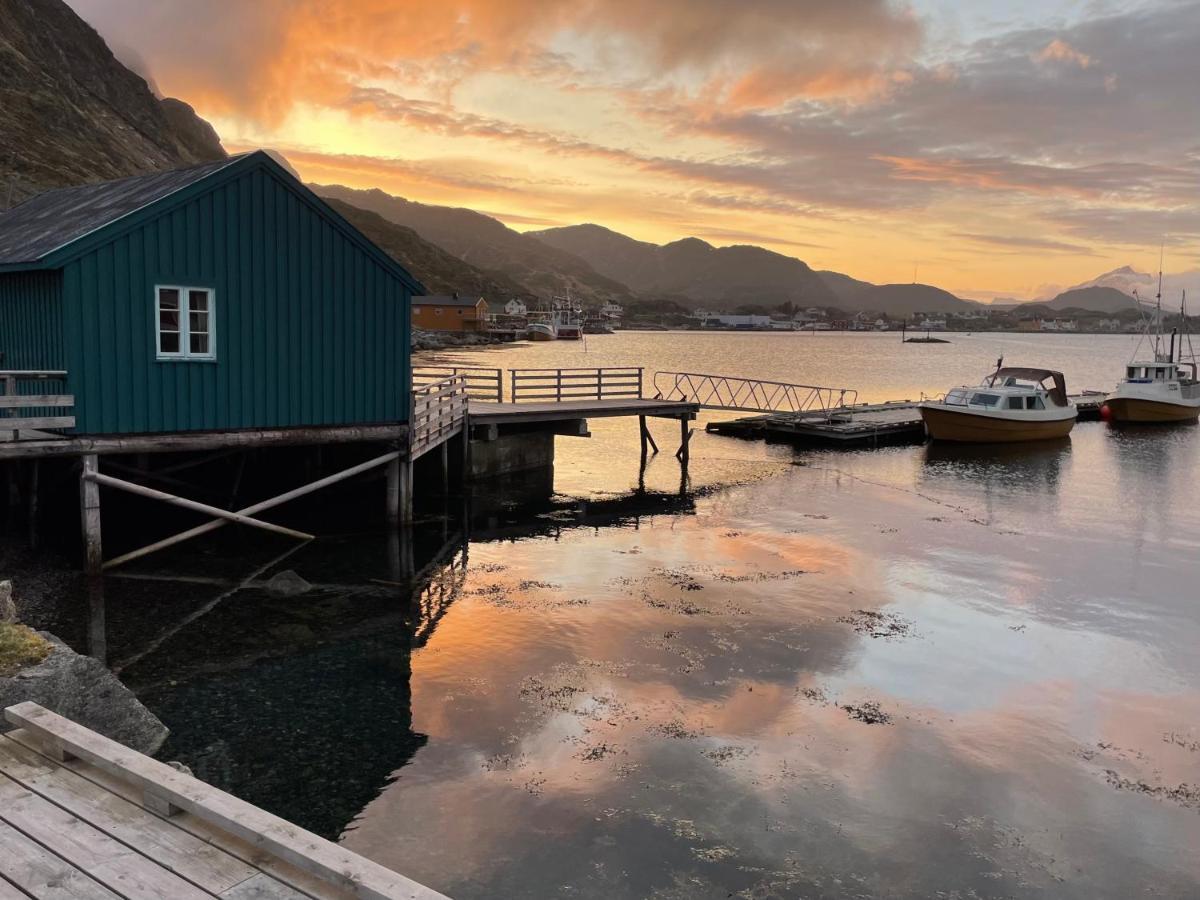 Kraemmervika Rorbuer - Rustic Cabins In Lofoten บอลสตาด ภายนอก รูปภาพ