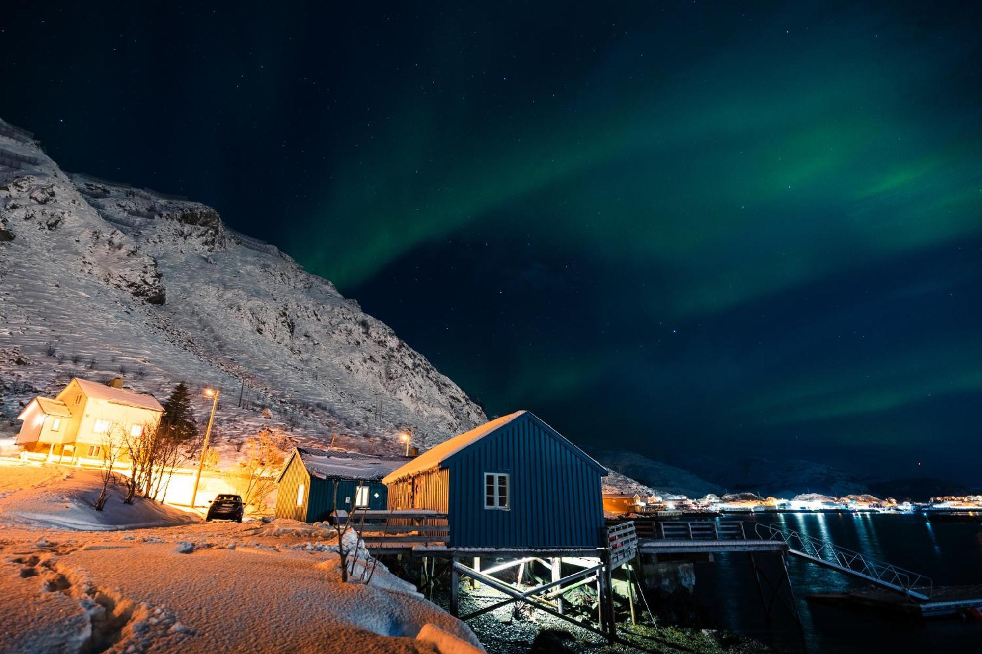 Kraemmervika Rorbuer - Rustic Cabins In Lofoten บอลสตาด ภายนอก รูปภาพ