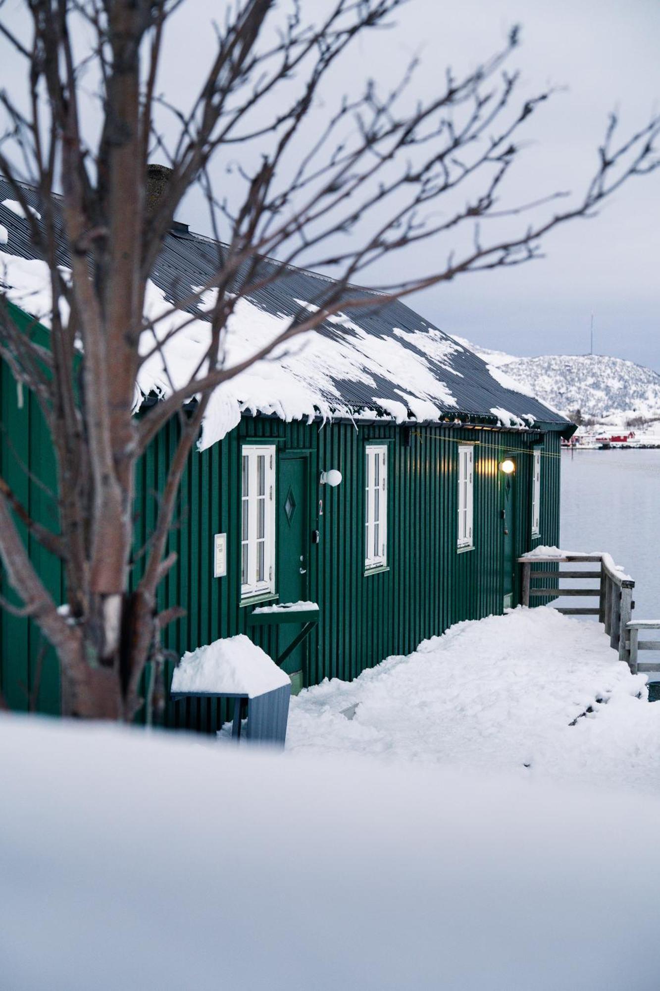 Kraemmervika Rorbuer - Rustic Cabins In Lofoten บอลสตาด ภายนอก รูปภาพ